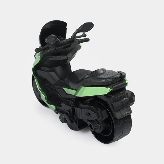 Friction-Powered Mini Sports Bike