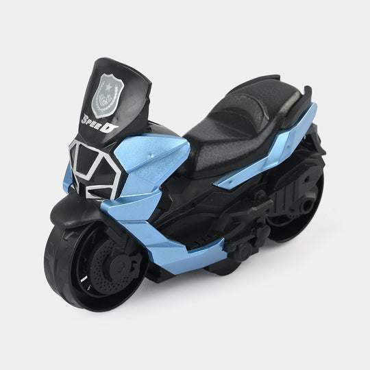 Friction-Powered Mini Sports Bike