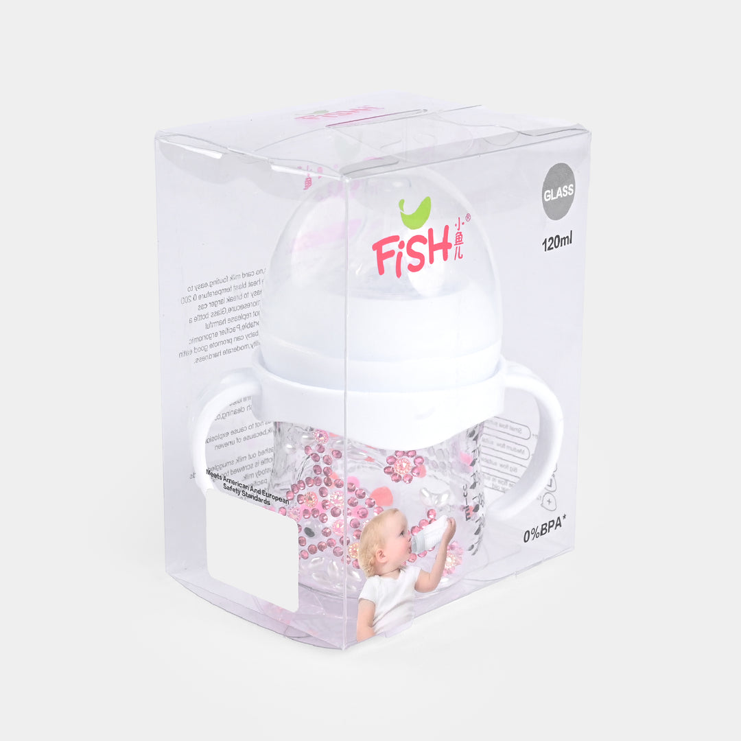 Baby Glass Feeding Bottle | 120ml