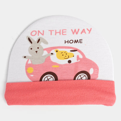 Baby Printed Cap/Hat On The Way Home | 6m+