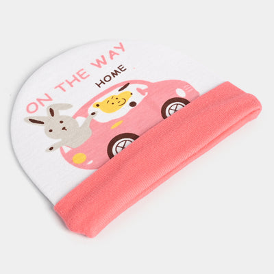 Baby Printed Cap/Hat On The Way Home | 6m+