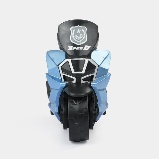 Friction-Powered Mini Sports Bike