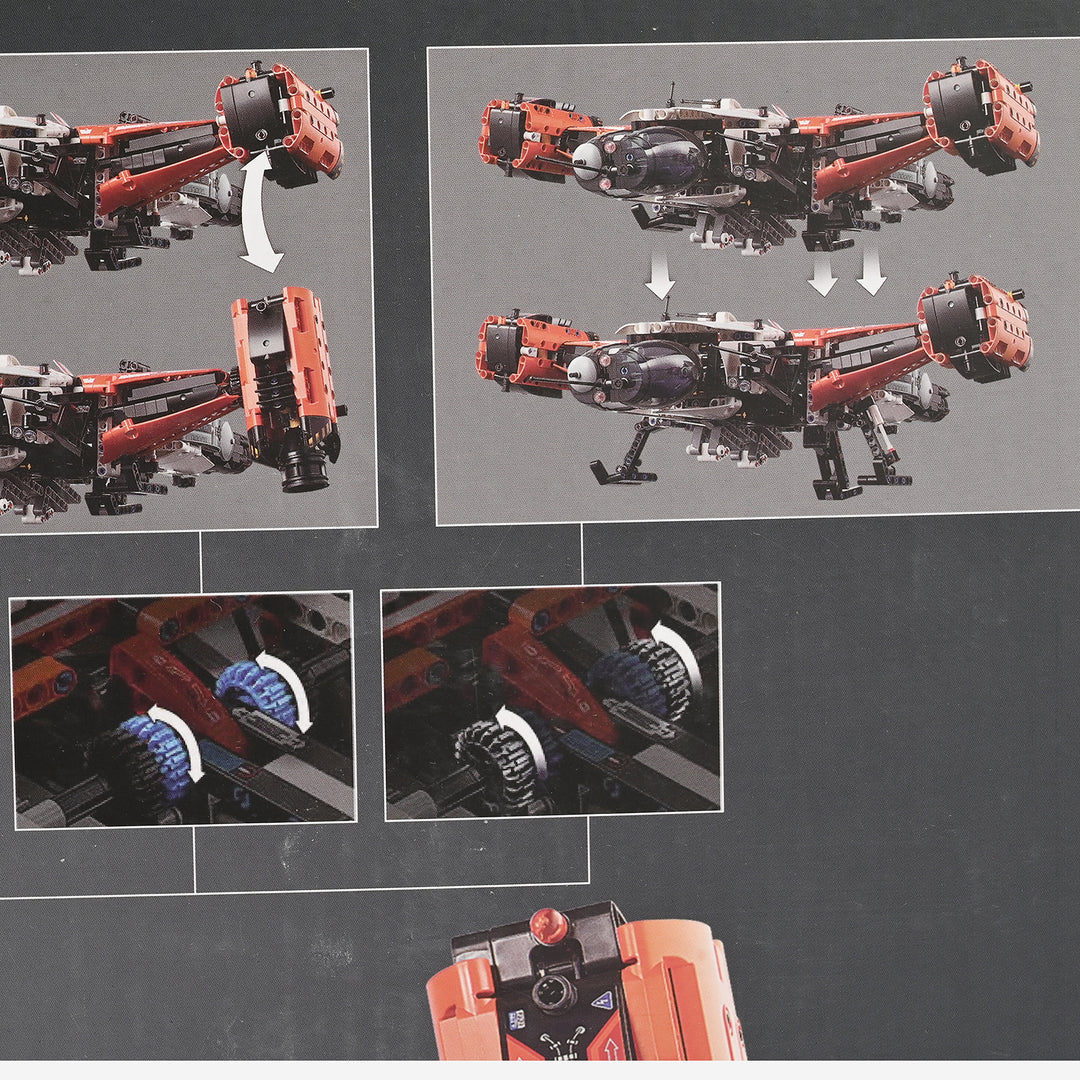 Sci-Fi Collectibles Building Blocks 1365Pcs