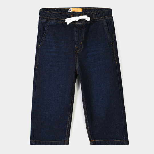 Boys Denim rigid Pant Shaq-LT.Blue
