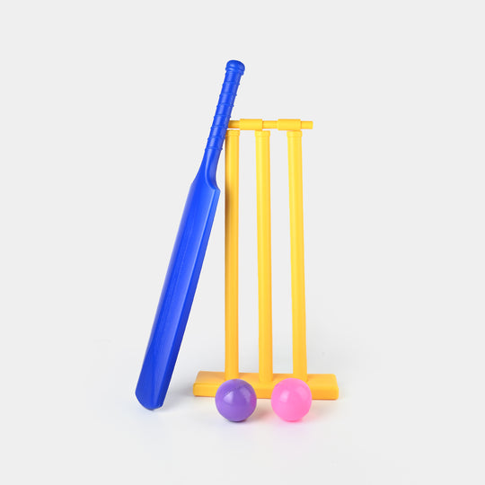 Kids Cricket Training Plastic Bat Ball  Set