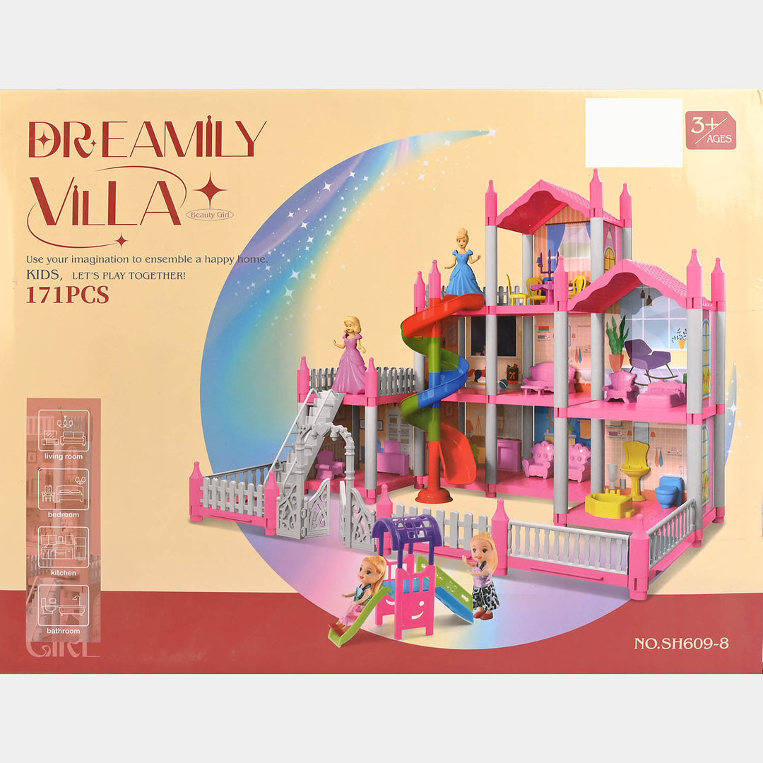 Dreamily Villa Doll House Playset