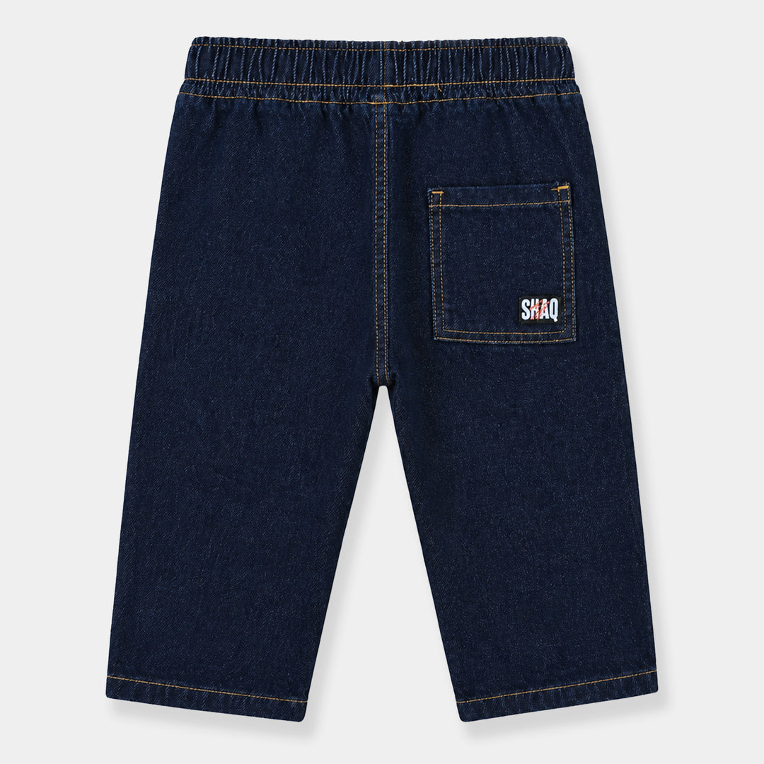 Boys Denim rigid Pant Shaq-LT.Blue