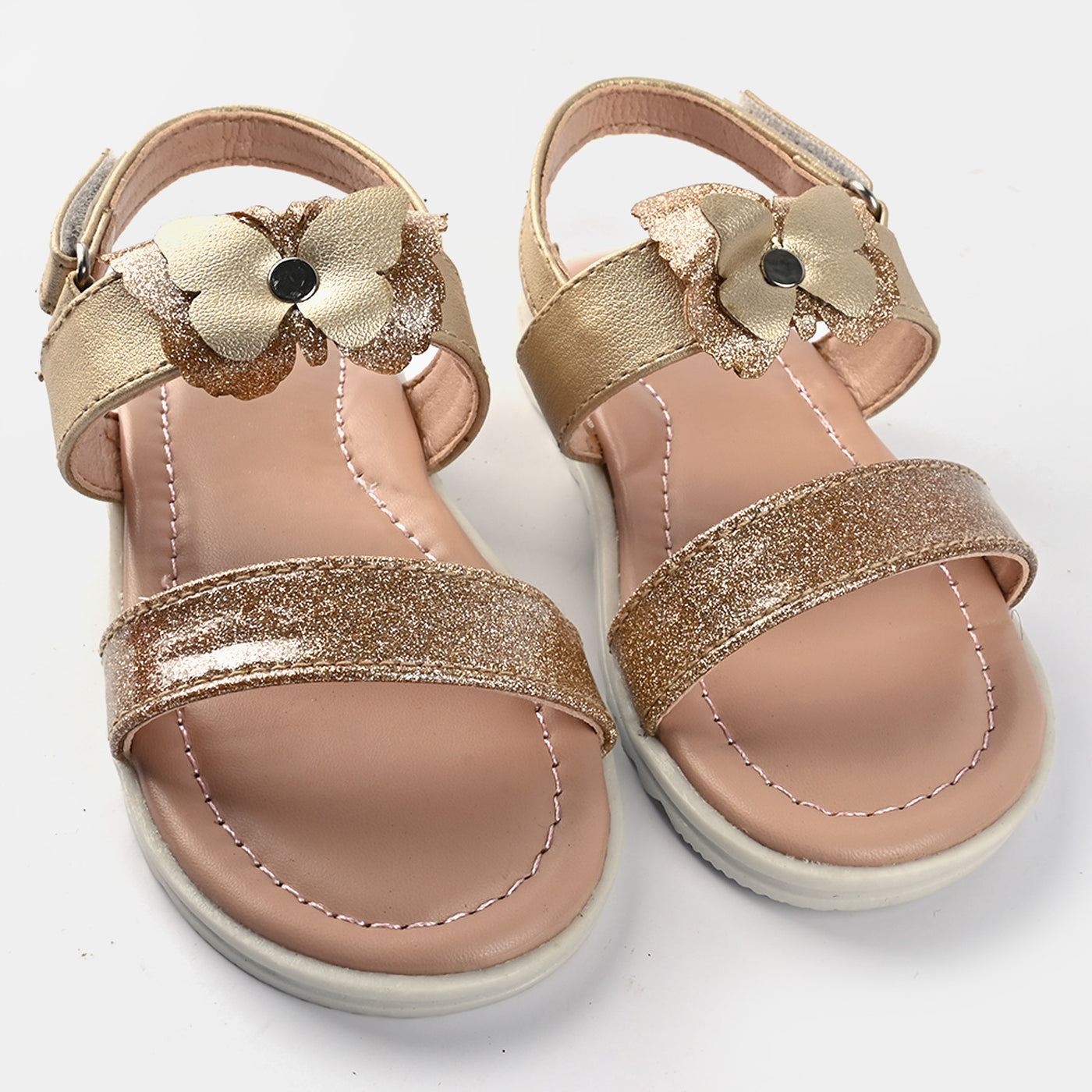 Girls Sandal 1304-Golden