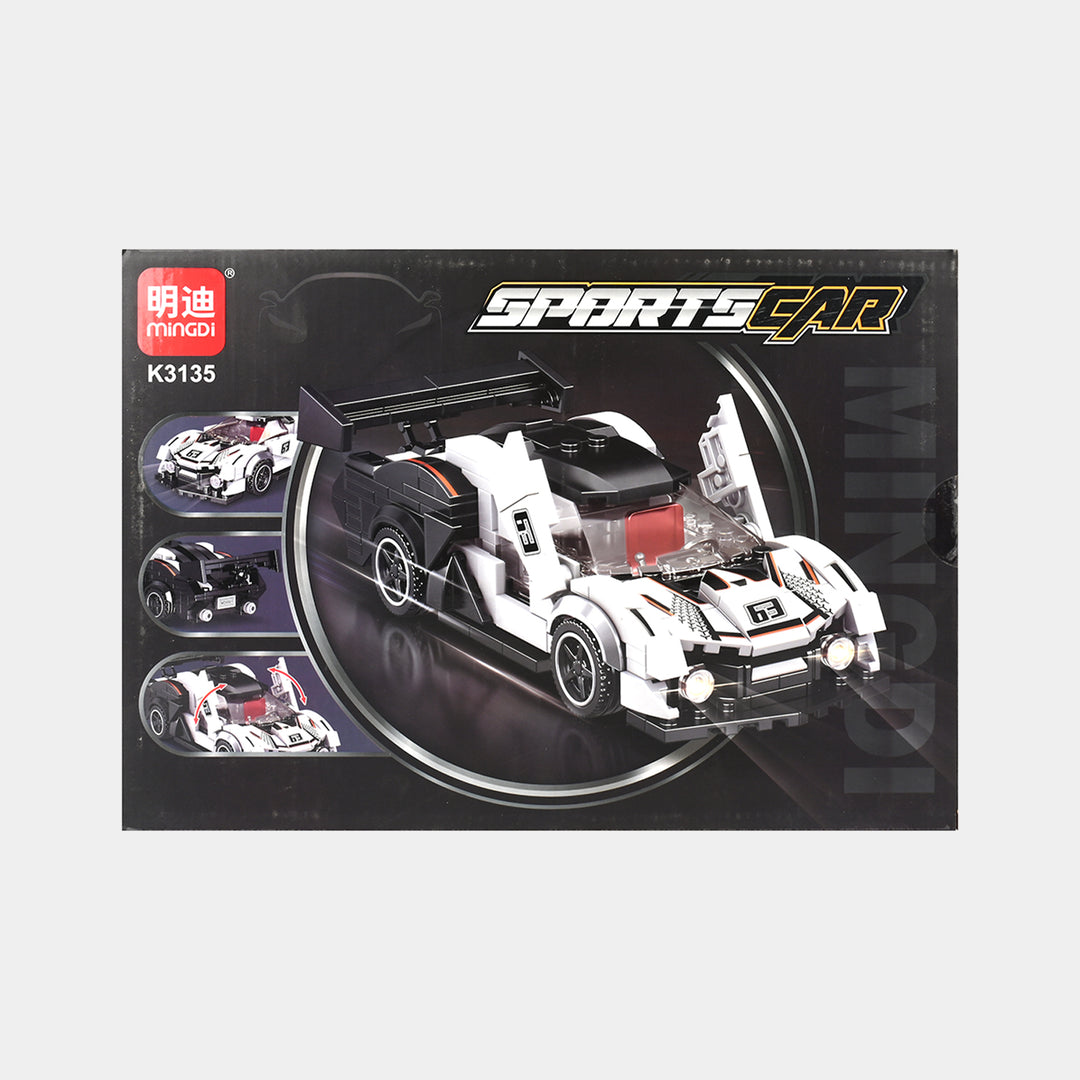 Racing Car Building Block Set for Kids