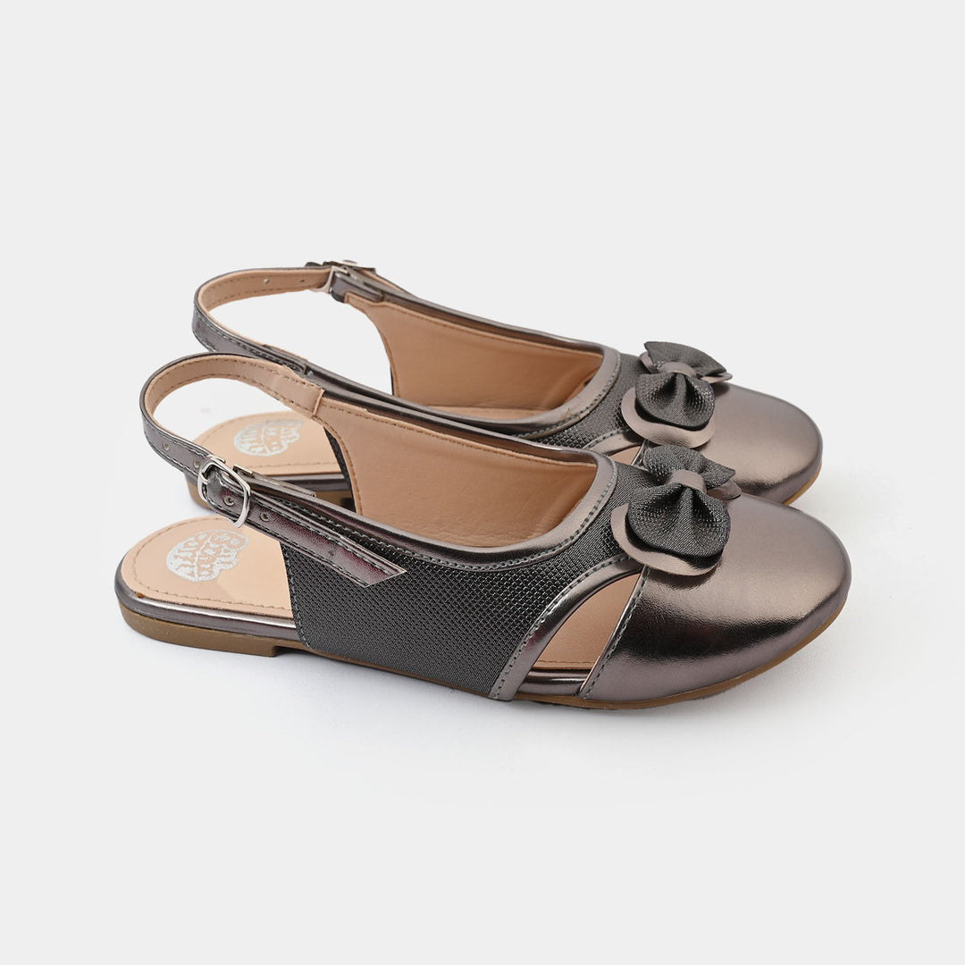 Girls Sling Back 456-113-GREY