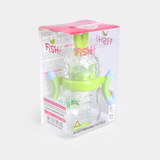 Fish Baby Glass Feeding Bottle | 150Ml