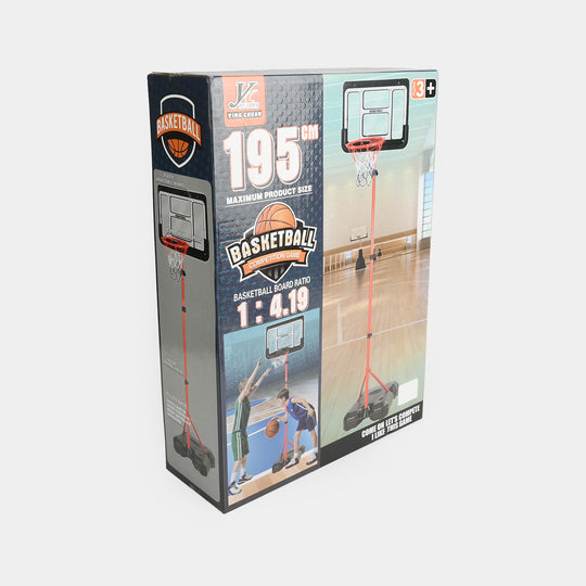 Adjustable Indoor & Outdoor Basketball Hoop