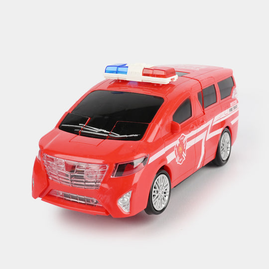 Fire Robot Car Toy For Kids