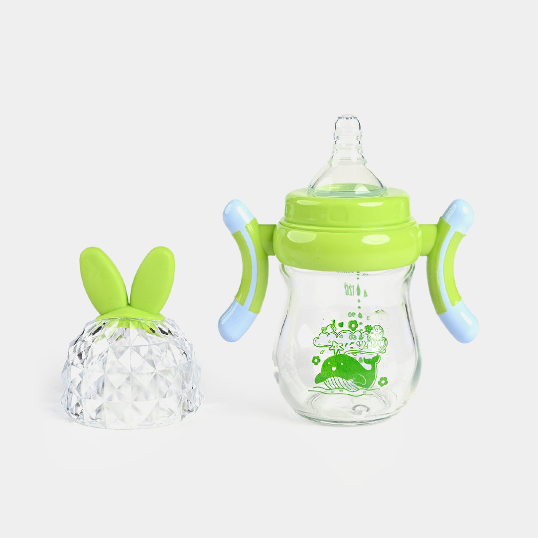 Fish Baby Glass Feeding Bottle | 150Ml