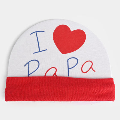 Baby Cap/Hat I Love Papa | 0M+