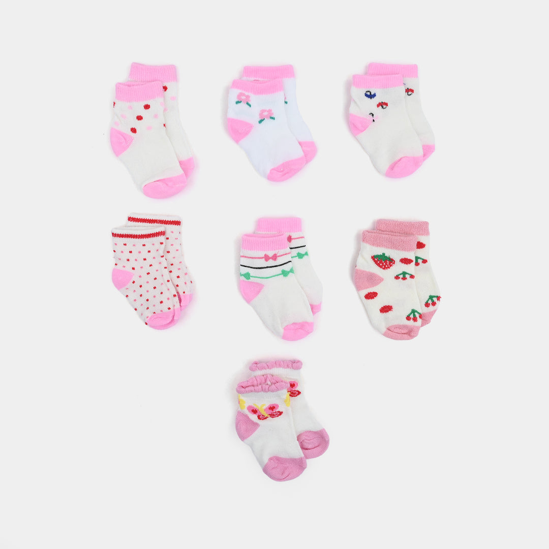 Baby Socks  7Pairs | 0-6M