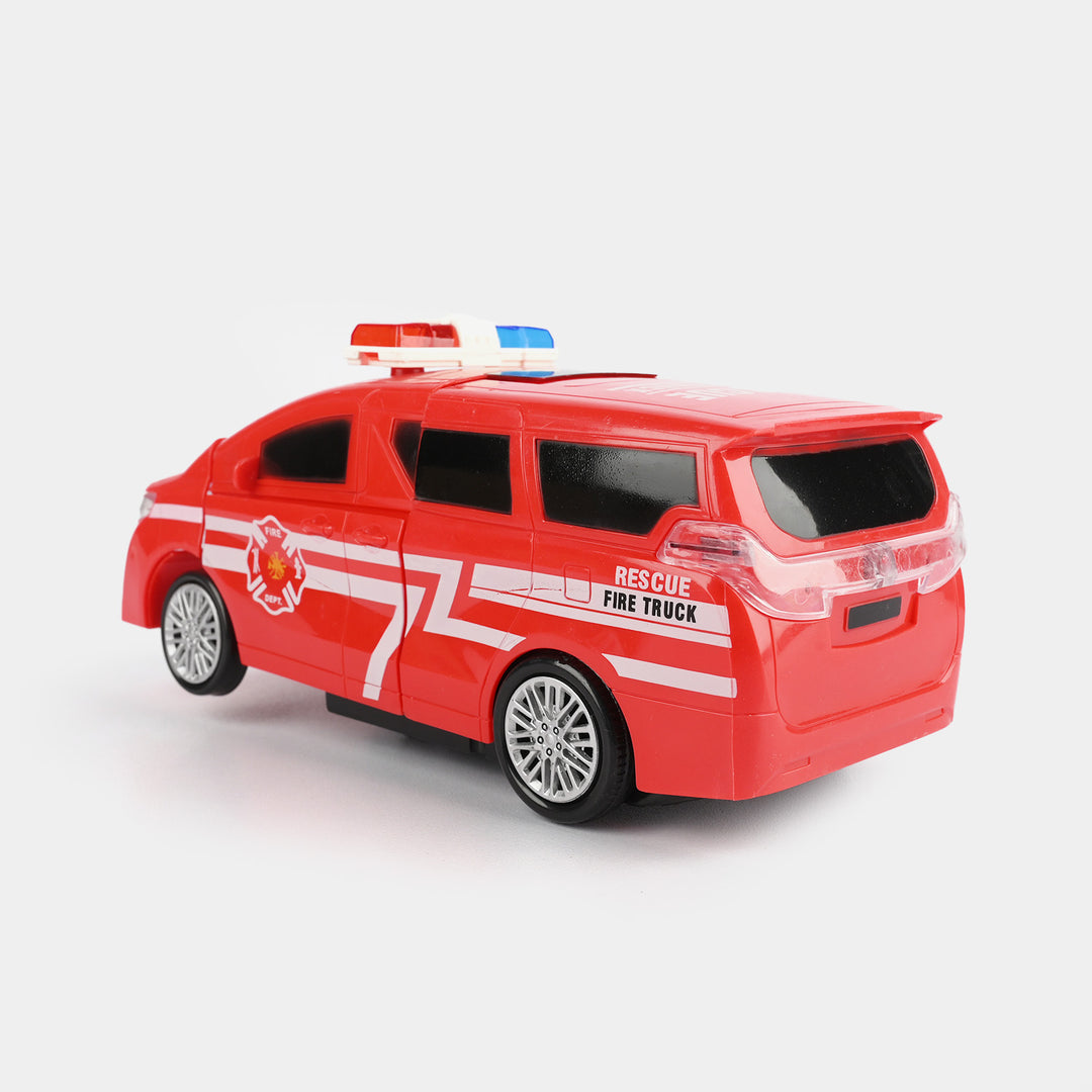 Fire Robot Car Toy For Kids