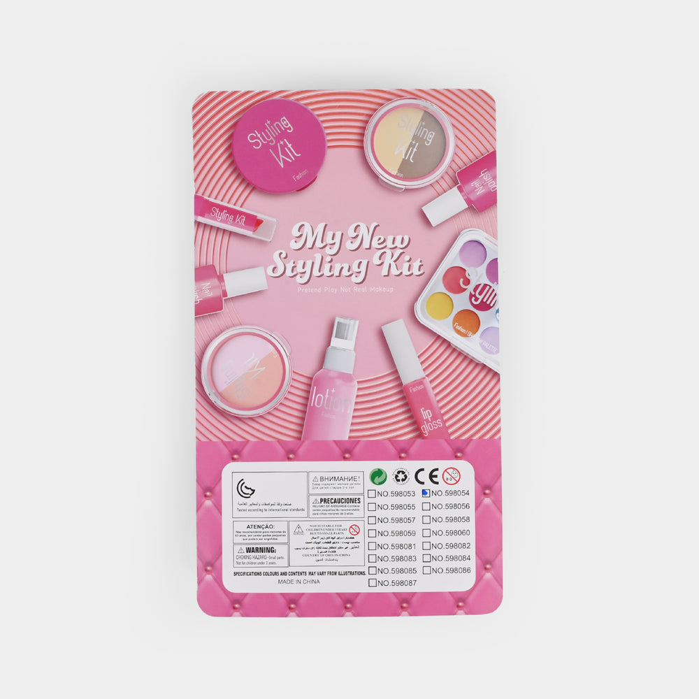 Girl's Pretend Play Makeup Set