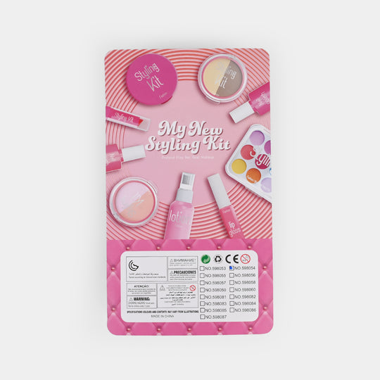 Girl's Pretend Play Makeup Set