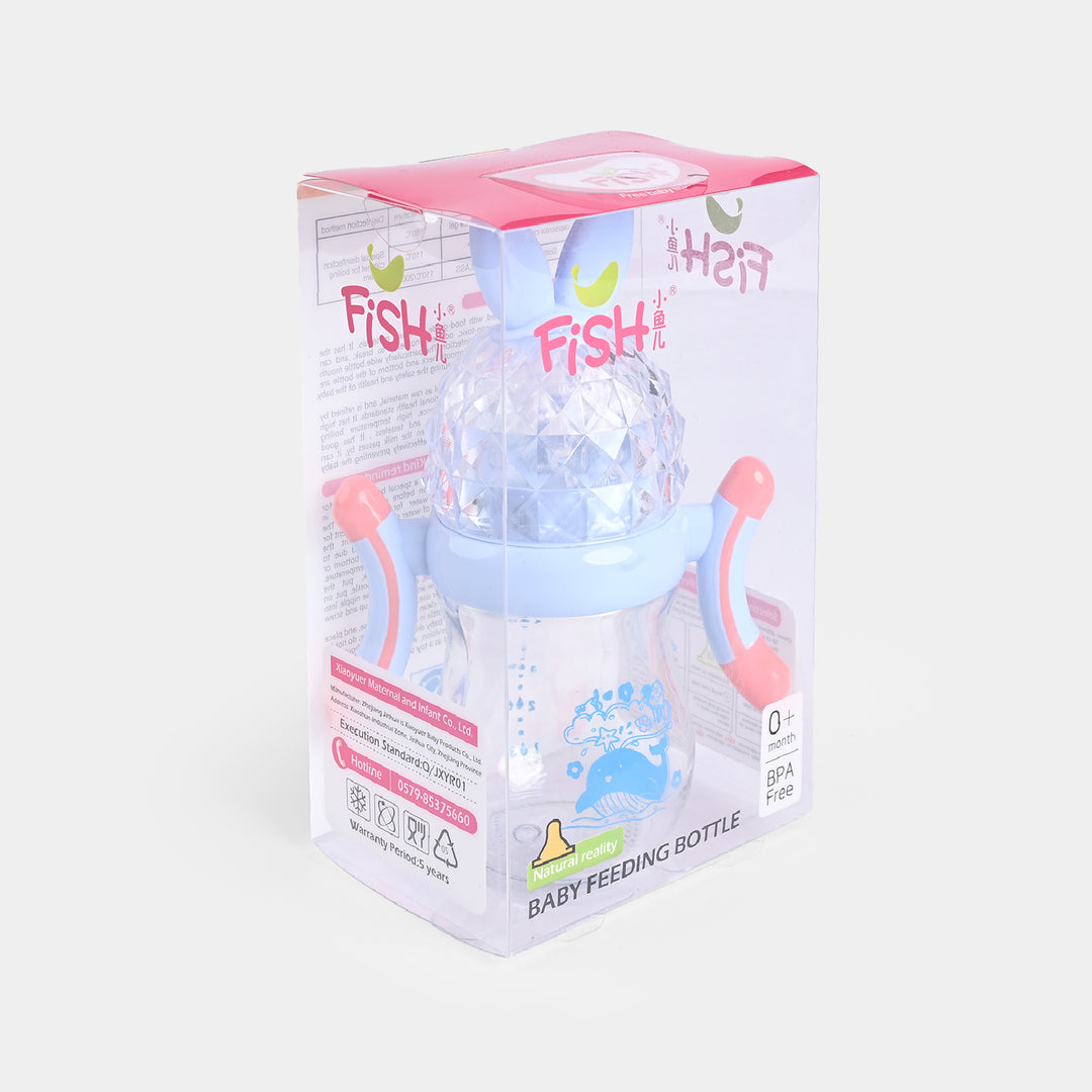 Fish Baby Glass Feeding Bottle | 150Ml