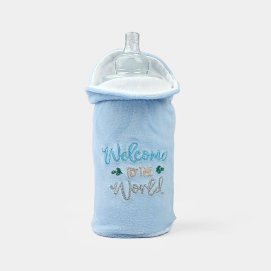 Premium Velvet Feeder Cover for Baby Bottle