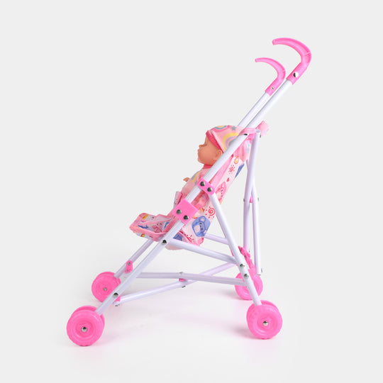 Doll With Stroller