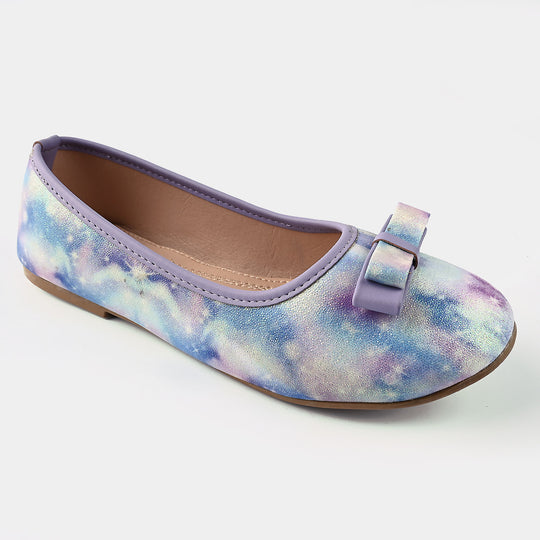 Girls Pumps 80-49-Purple