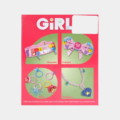 DIY Girls Jewelry Play Set