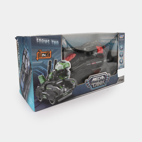 2-in-1 Remote Control Toy Battle Tank For Kids
