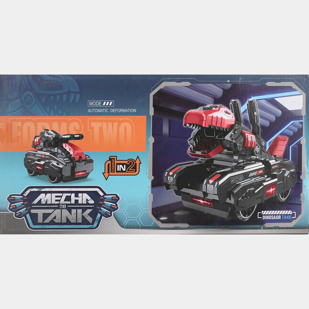 2-in-1 Remote Control Toy Battle Tank For Kids