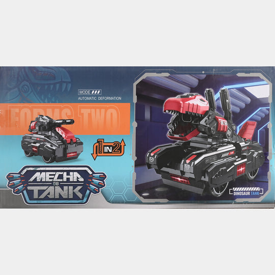 2-in-1 Remote Control Toy Battle Tank For Kids