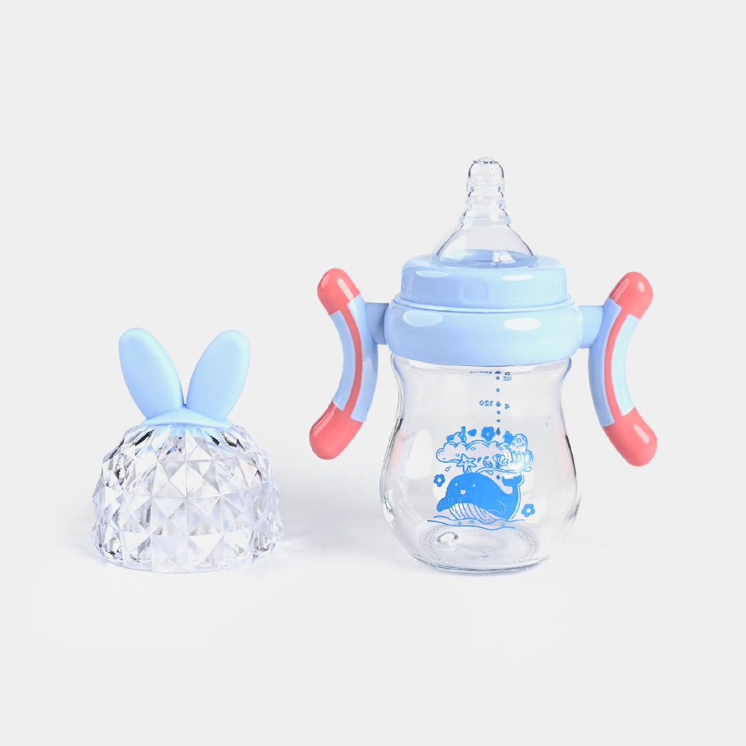 Fish Baby Glass Feeding Bottle | 150Ml