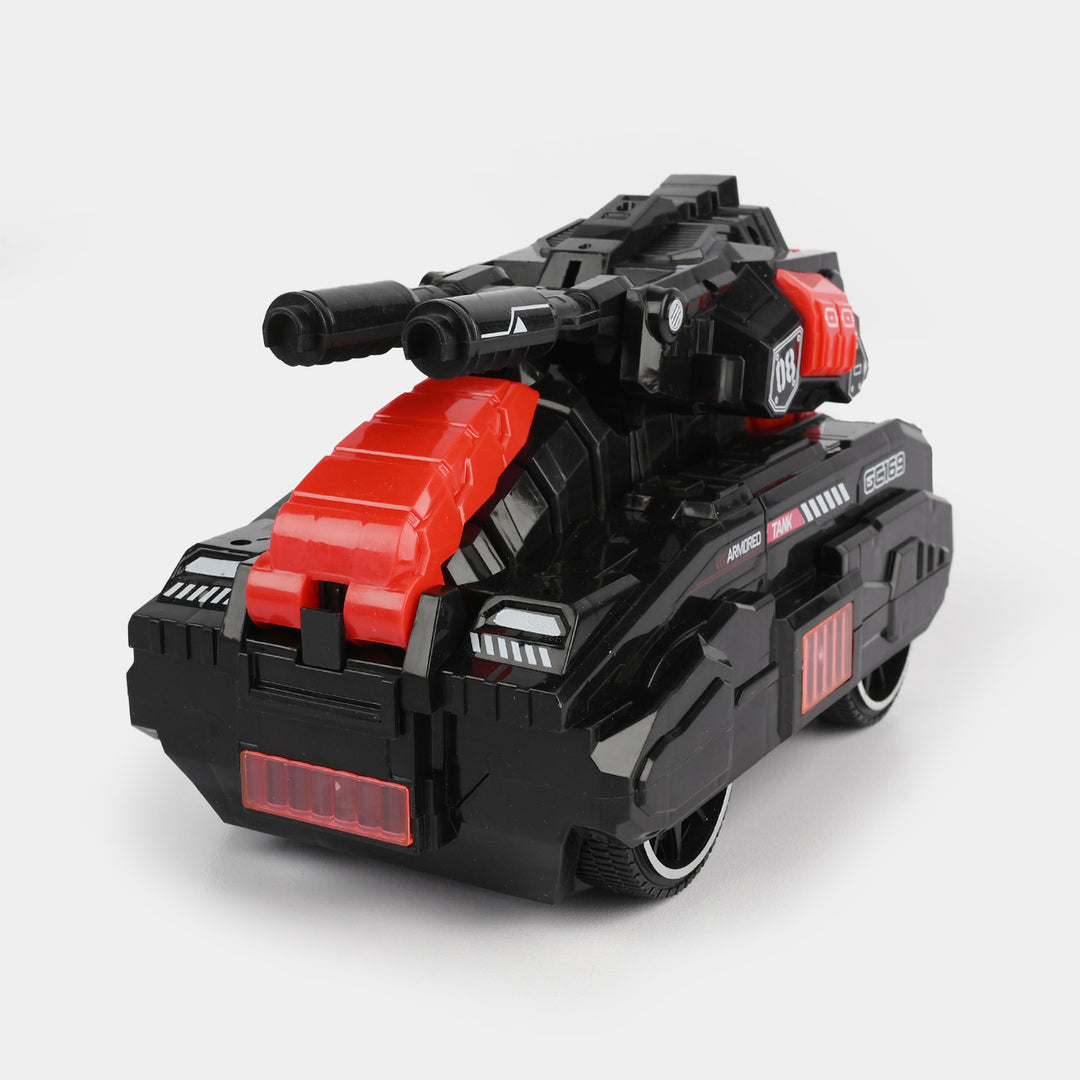 2-in-1 Remote Control Toy Battle Tank For Kids
