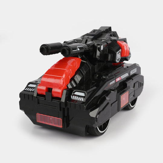 2-in-1 Remote Control Toy Battle Tank For Kids