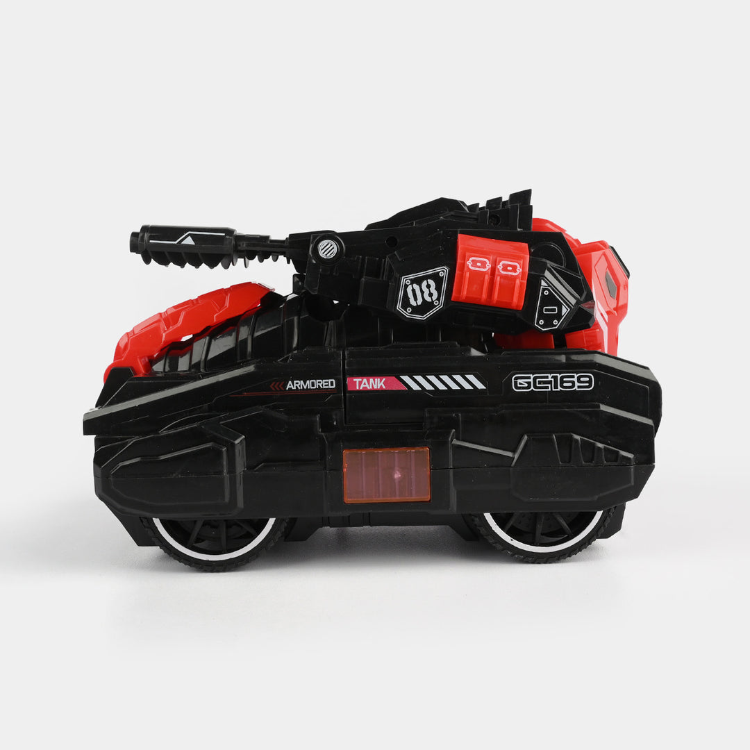 2-in-1 Remote Control Toy Battle Tank For Kids