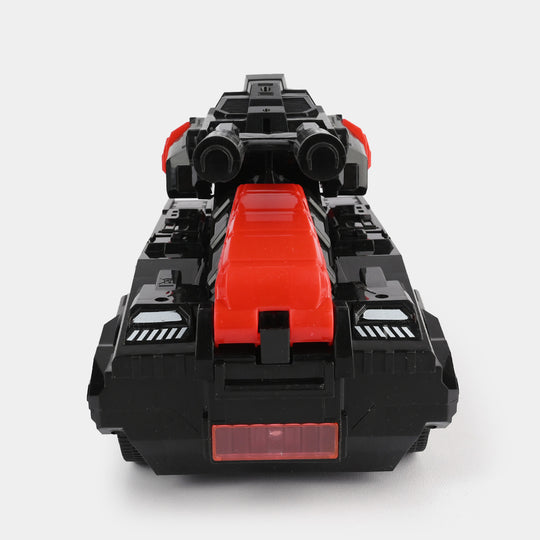 2-in-1 Remote Control Toy Battle Tank For Kids