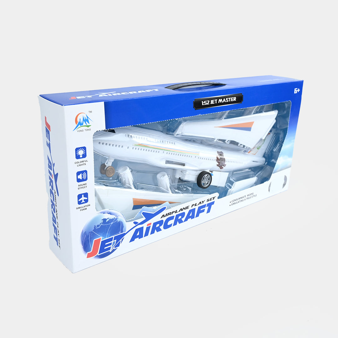 Electric Jet Aircraft 1:52 Airplane with Light & Sound