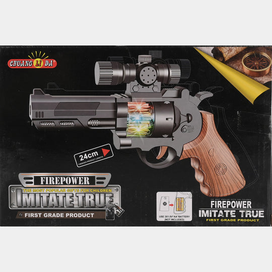Electric Musical Target Light and Sound Toy