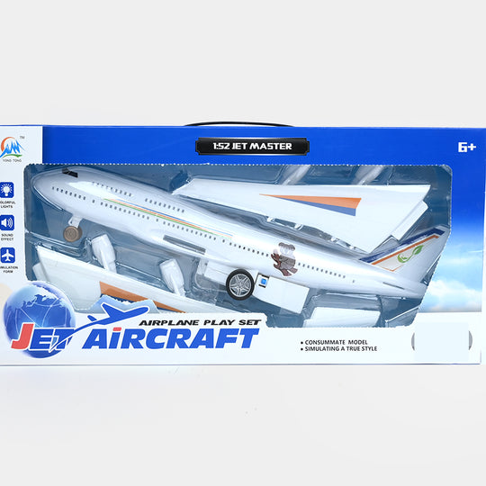 Electric Jet Aircraft 1:52 Airplane with Light & Sound