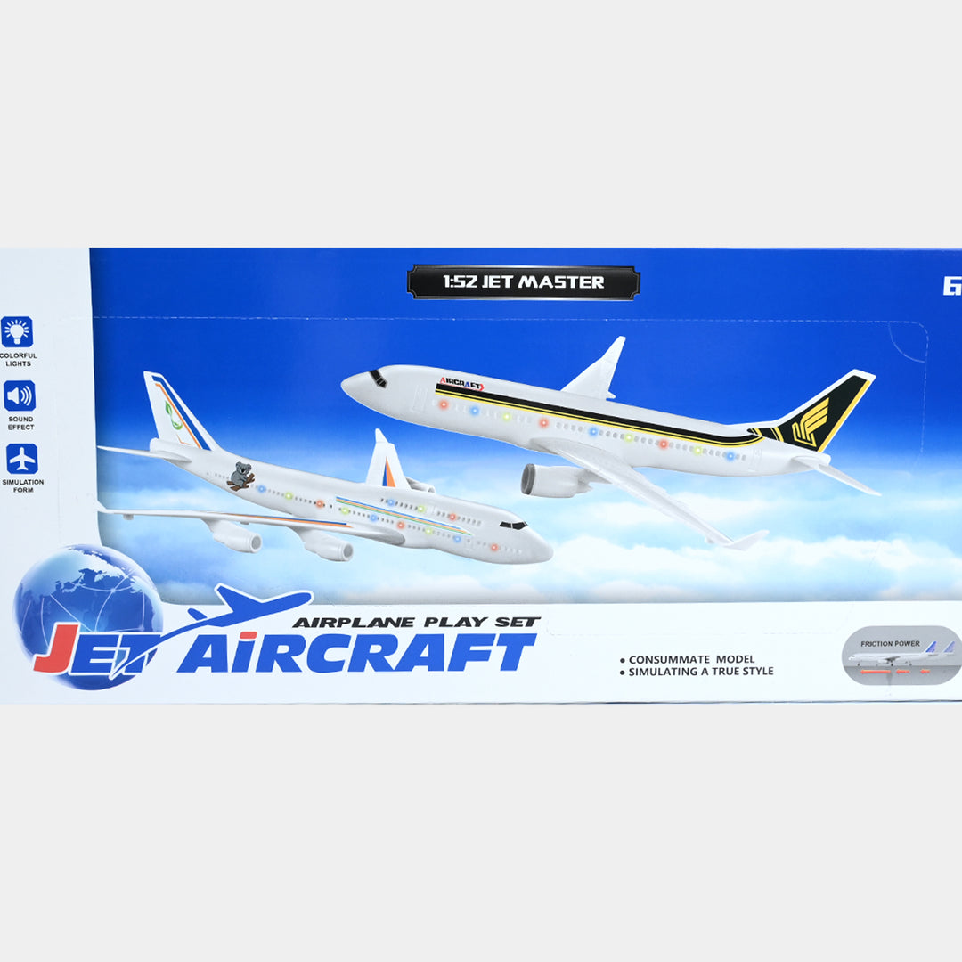 Electric Jet Aircraft 1:52 Airplane with Light & Sound