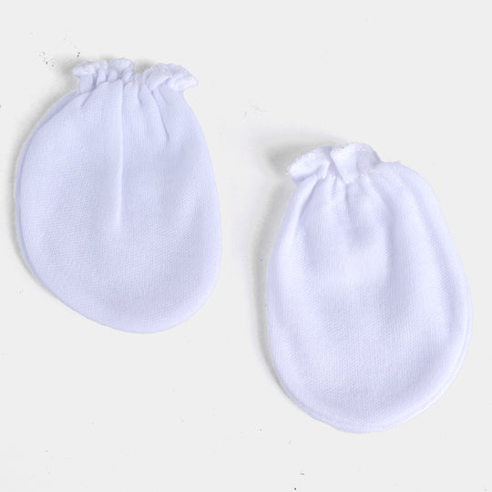 BABY CAP WITH SOCKS AND MITTENS SET