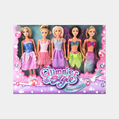 Glimmer & Style Doll Set