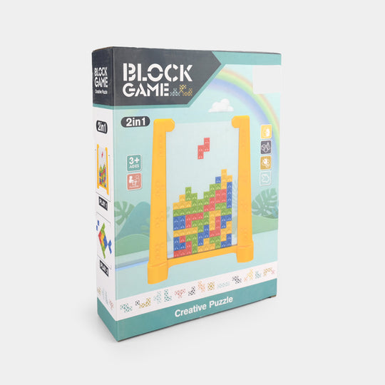 2 In 1 Puzzles Blocks Game 668