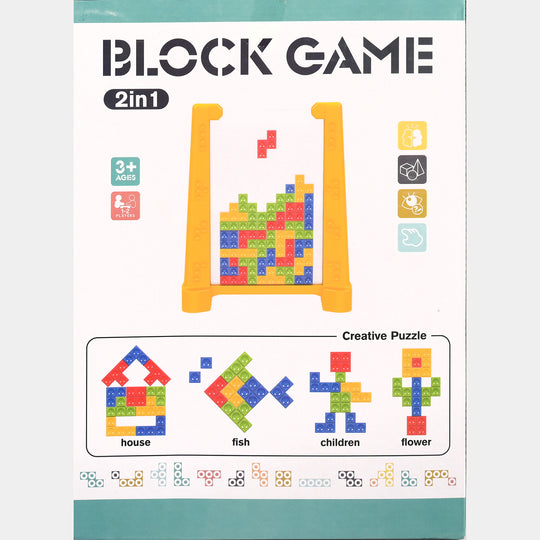 2 In 1 Puzzles Blocks Game 668