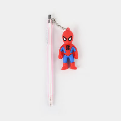 Elegant Ball Pen with Character Keychain