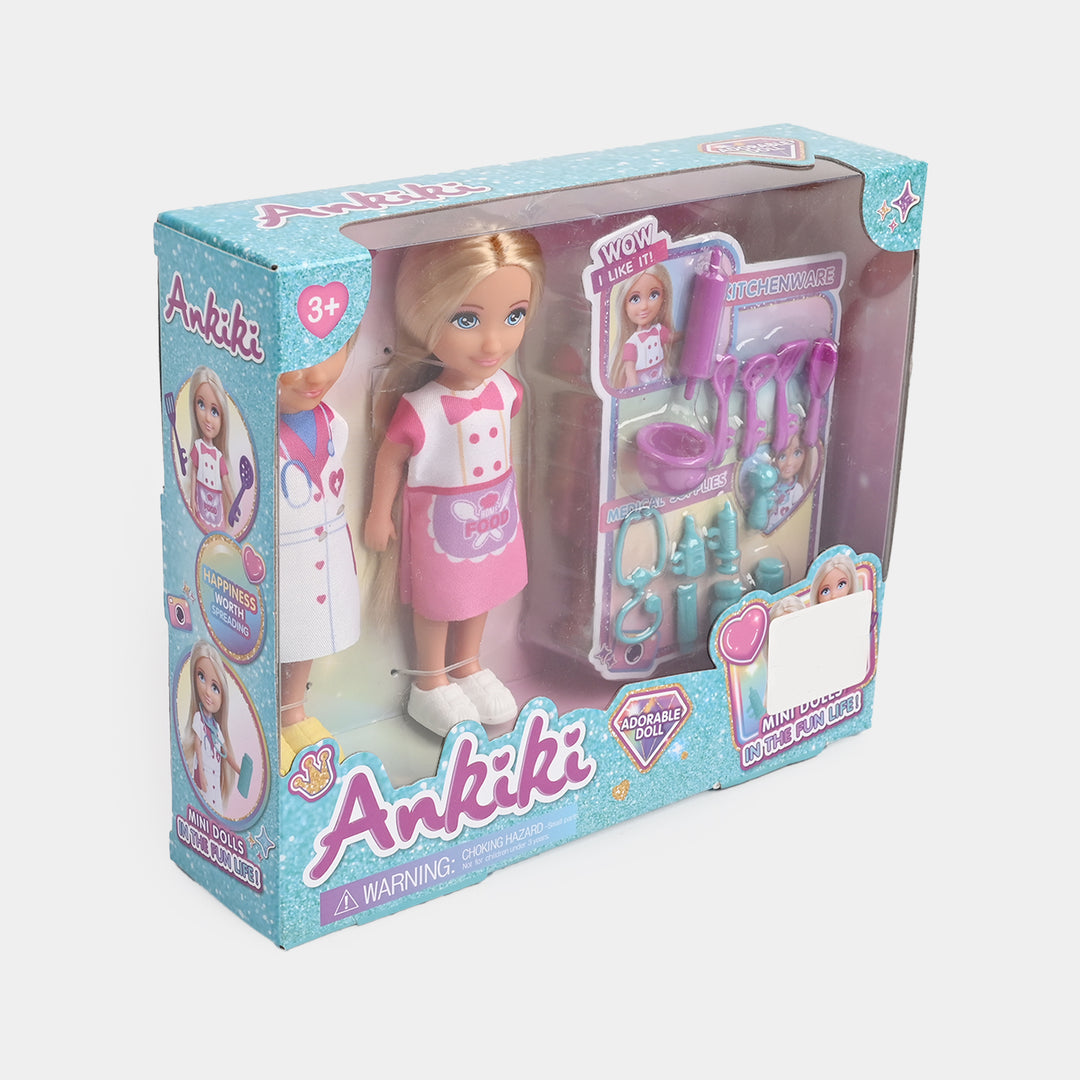 Adorable Doll Doctor role Pretend Play Set