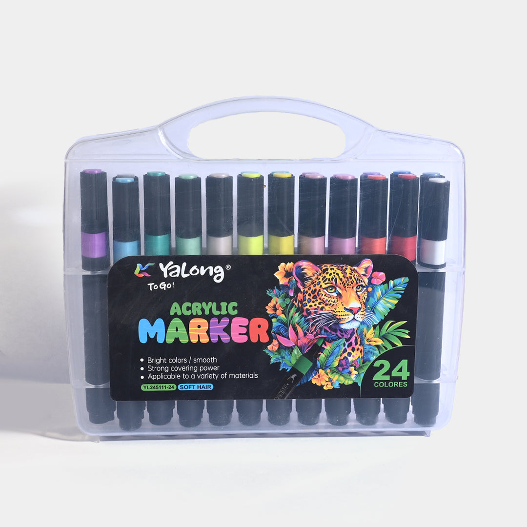 Acrylic Markers | 24PCs