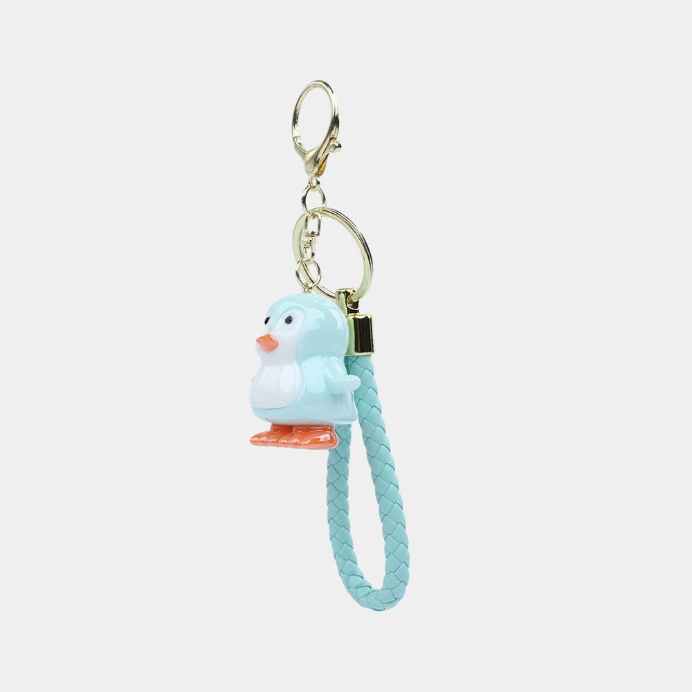 Fancy Decorative Penguin Keychain