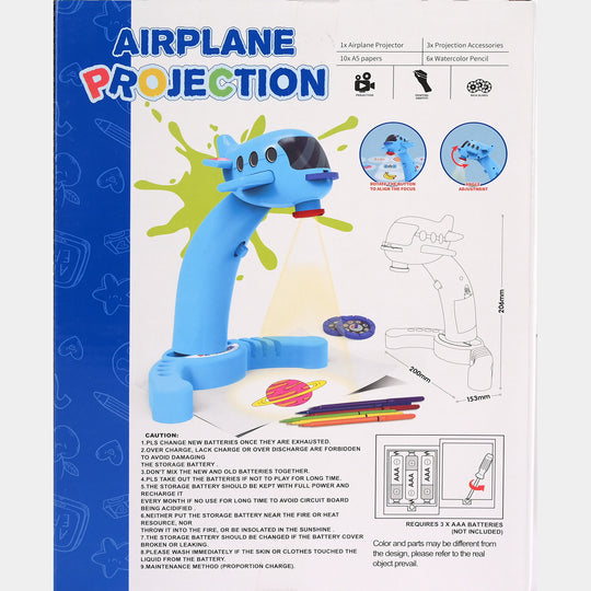 Airplane Learning Drawing Projection Toy
