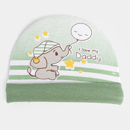 Baby Printed Cap I Love Mummy